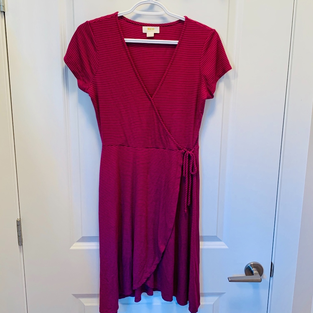 Maeve Valeris Faux Wrap Dress from Anthropologie